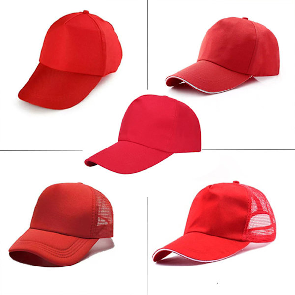 Ikonisk basebollkeps Cap Cap Cap Strand Cap Yellow
