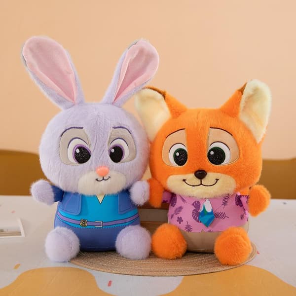 1 kpl Zootopia pehmolelu Nick Wilde Judith Laverne Hopps 22/28/3 A5
