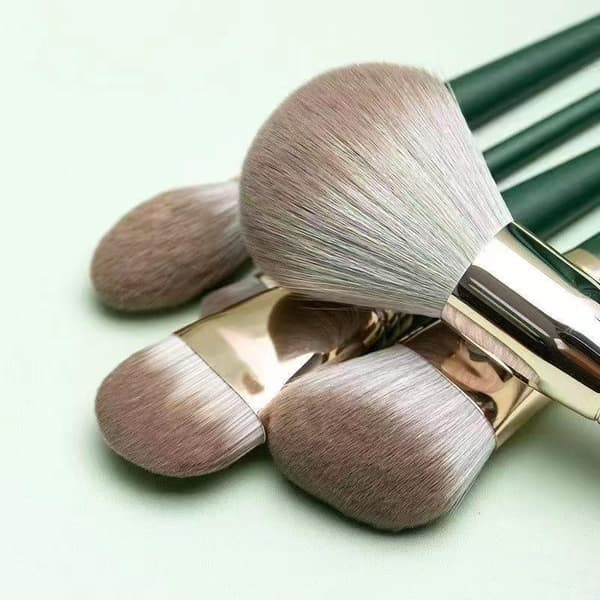 14 stk. makeupbørster, bløde, luftige makeupredskaber, kosmetisk pudder E A3
