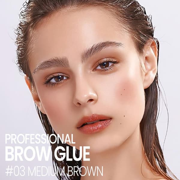 Transparent øjenbryn styling gel vandtæt 3D hurtigtørrende makeup E