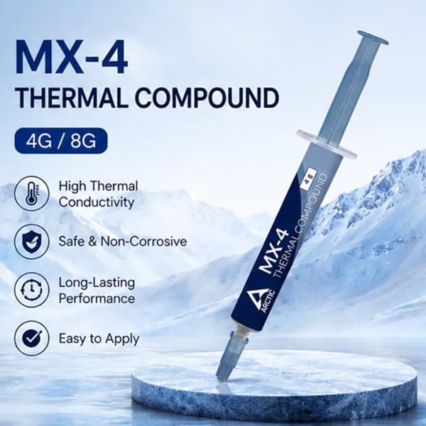 MX4 4G 8G lämpötahna GPU CPU lämpöä johtava silikonirasva 4g