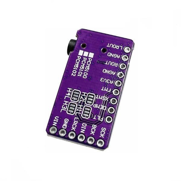 PCM5102A Grensesnitt I2S DAC Dekoder GY-PCM5102 I2S Spiller Modul A1