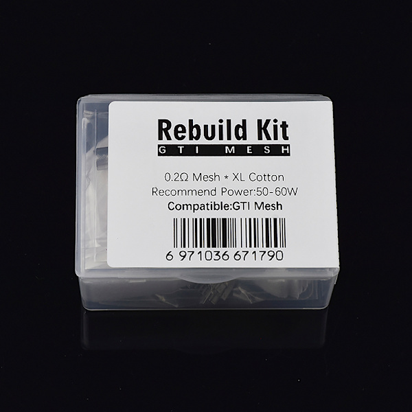 DIY Rebuild Kit GTI 0.2ohm Mesh Coil Resistance Wire Replacemen 1pc