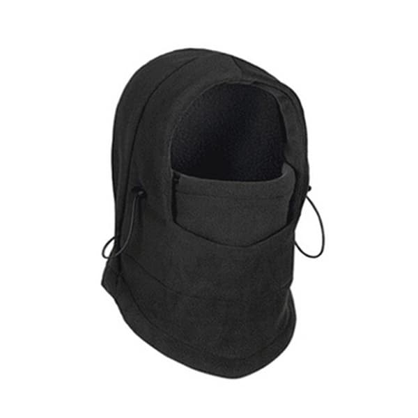 Mote Varm Cap Vinter Menn Dame Luer Vanntett termisk fleec Black