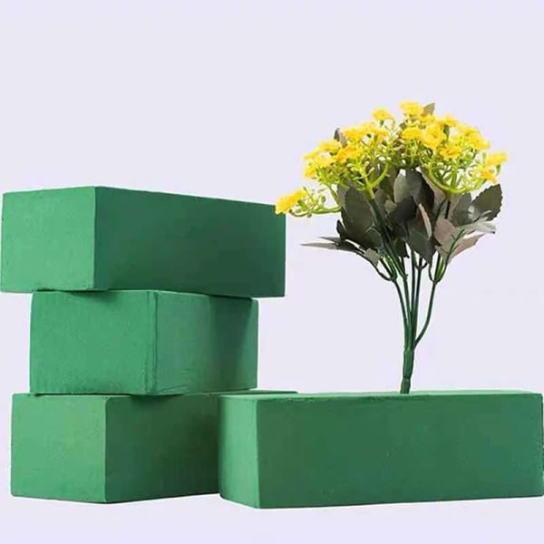 Firkantede Blomsterskum Mursten Blomster Mudder Blomsterhandler Blokke Fest Suppl A