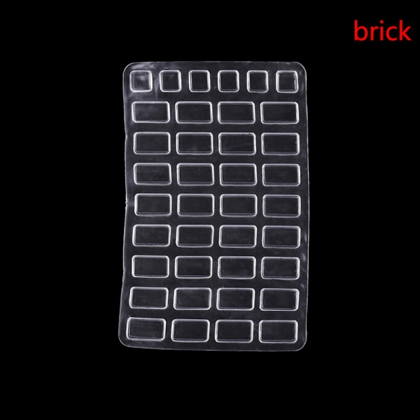 Hiekkapöytä Rakennus Mini Brick Silikoni Mold Sementtitila 1(brick)