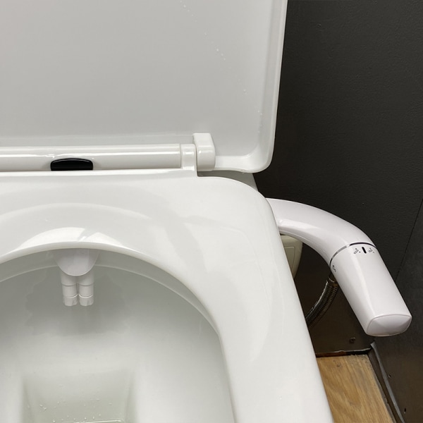 Bidetfeste Ultratynn toalettsete Dobbel munnstykke