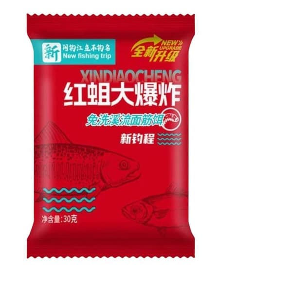 1/5 stk. orm duft fiskemadding gluten dej madding stærk fisk ved 5PCS