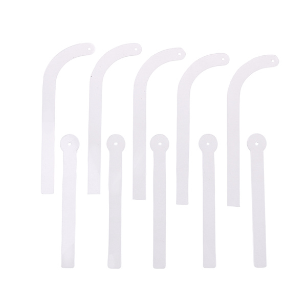 1/5 stk Klar øredobber Displayholder Bæreeffekt Stick Ear St A 1Pc