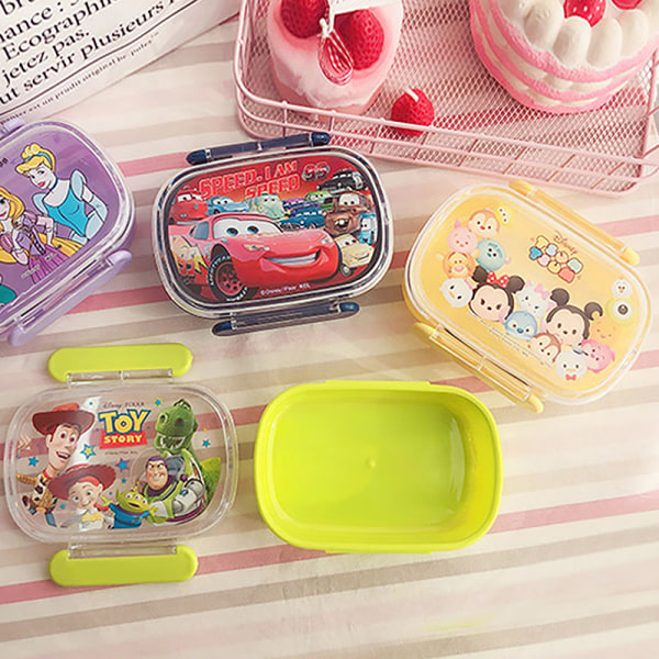 Lunch Box Lasten sarjakuva Bento Box Mikroaaltouuni sisältää välipalan Rose Red A