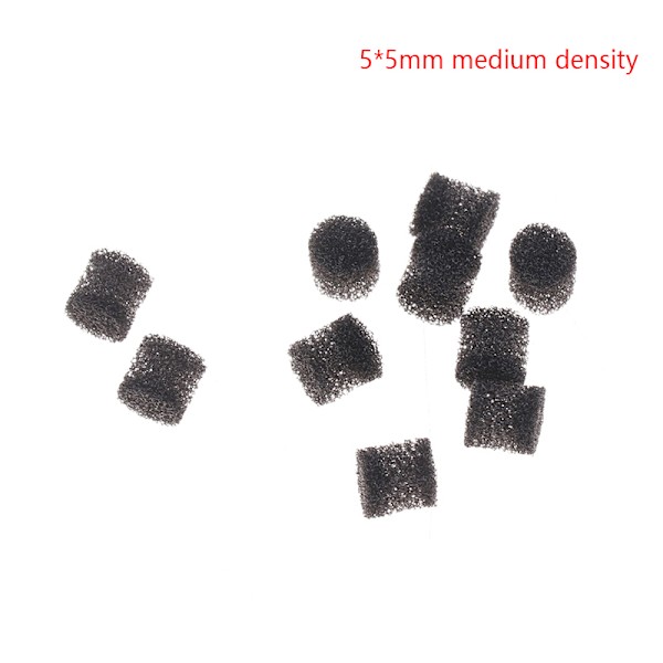 10 stk. DIY-øretelefoner Reparationsdele Øretelefoner Forreste hulrum Tuning Cot 5*5mm medium density