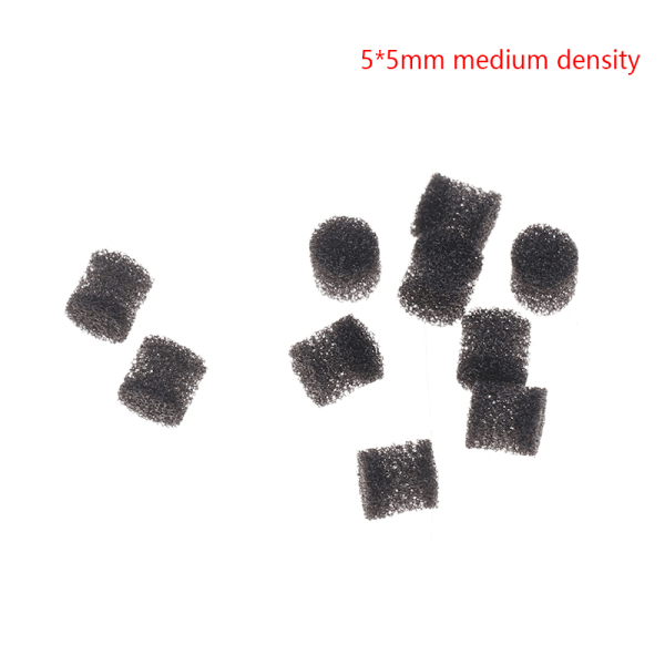 10 stk gjør-det-selv-ørepropper Reparasjonsdeler Øretelefon Front Cavity Tuning Cot 5*5mm medium density