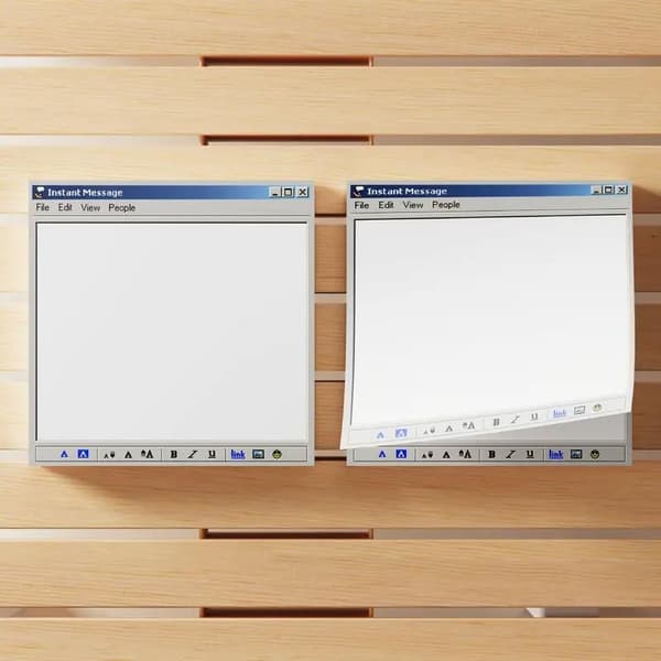 3 blokke retro computer mønster sticky notes – 3x3 tommer 3PCS