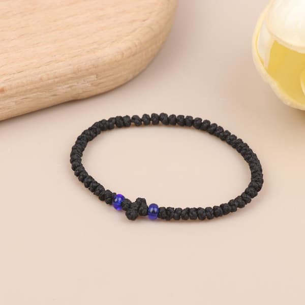 1/5 stk gresk-ortodoks håndkjede håndlaget bønnekjede armbånd C 04 1pc