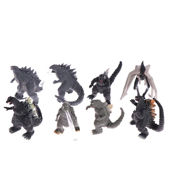8 st/ Set Godzilla Vs Kong Model 5 cm Action Figure Collectible M