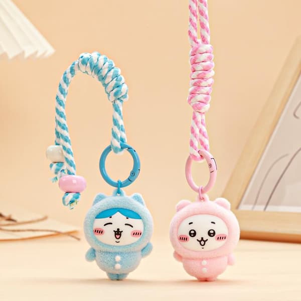 Chiikawa Nyckelring Usagi Hachiware Figur Docka Prydnad Nyckelband A18