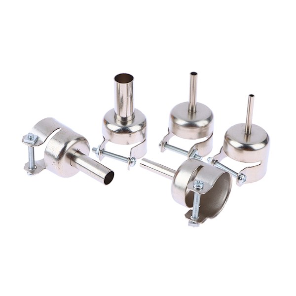 5 kpl / set 858D Universal Hot Air Station pyöreät suuttimet juotos 5pcs