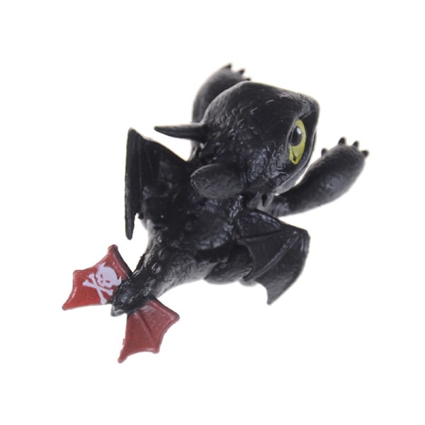Actionfigurer Night Fury Tandlös PVC Drake Barn Brinque A1