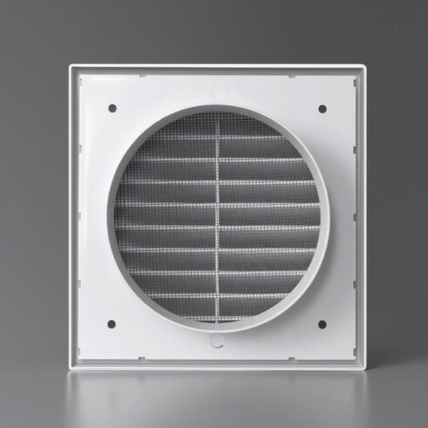 1 stk ventilasjonsrist PP luftavtrekk for veggtak A7