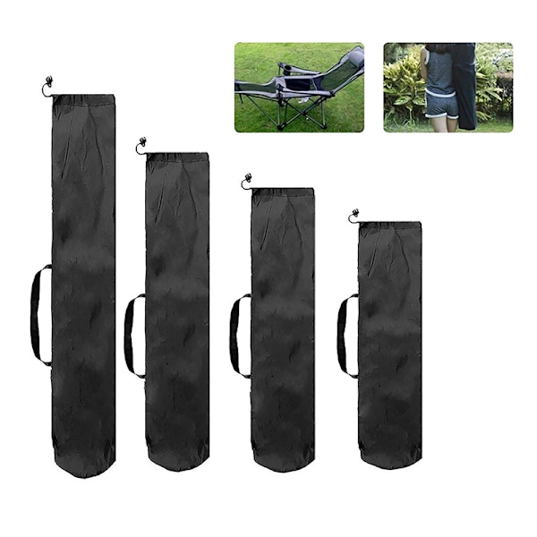 Opbevaringsposer til campingstol - Bærbar, holdbar, udskiftning XL