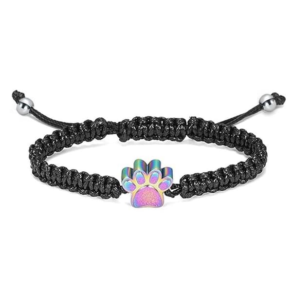 Öppningsbart husdjursminnesmärke i titan, hårurna, askurna, armband A1