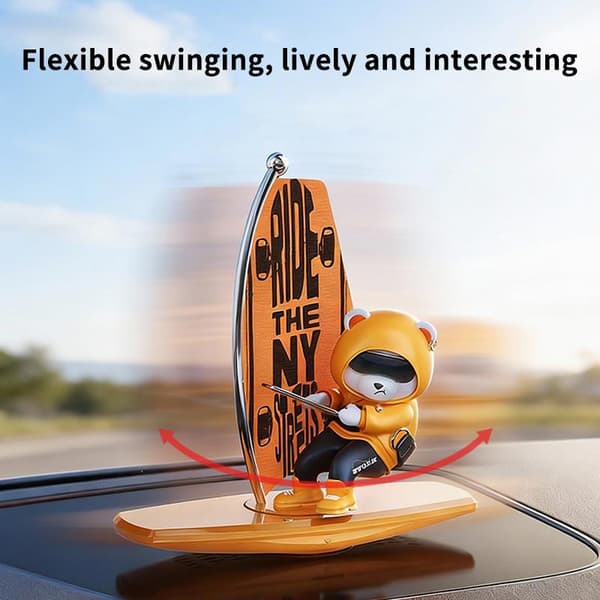 Nye Dashbord Bilpynt Surfebjørn Parkeringsskilt Cr A4