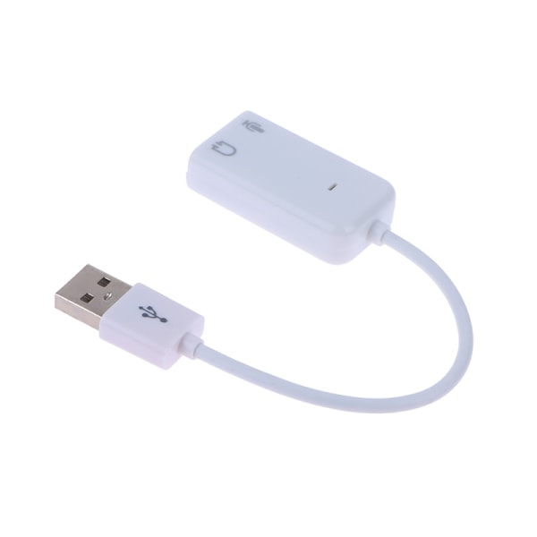 USB 2.0 till uttag Externt USB ljudkort 3D o Headset-mikrofon