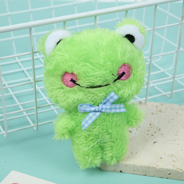 Sarjakuva-avaimenperä Pehmeä e Animal Frog Doll -avaimenperä reppuriippu rabbit