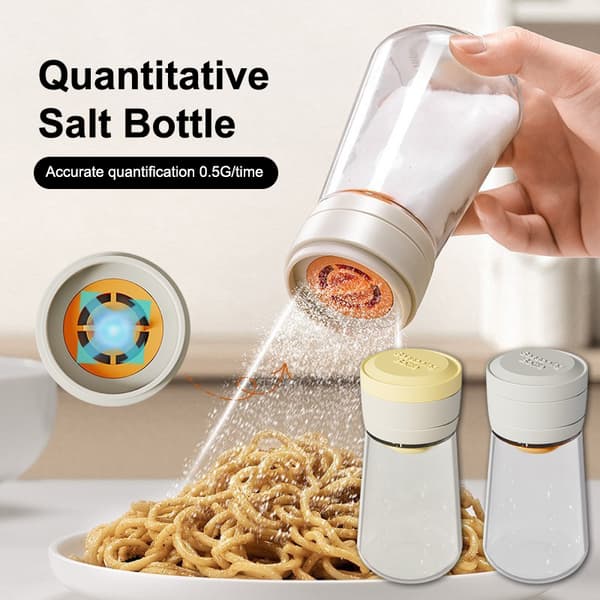 0,5 g salt dispenser uden trykknap krydderiglas Gray