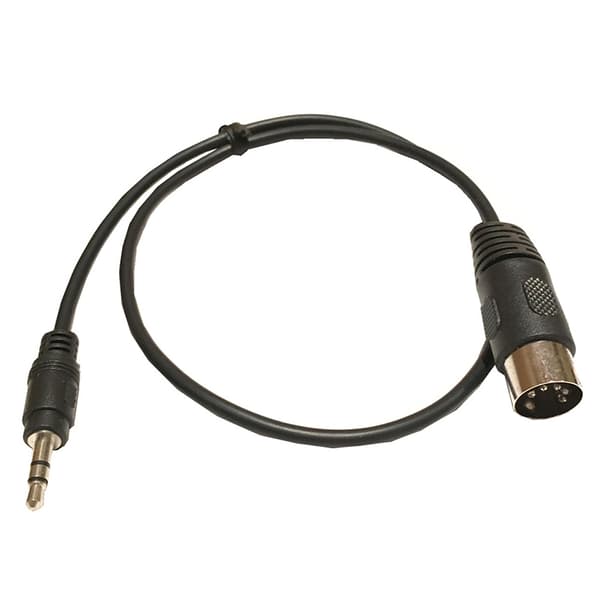 3,5 mm Stereo Jack o Kabel Aux Han til MIDI Din 5 Pin MIDI Han