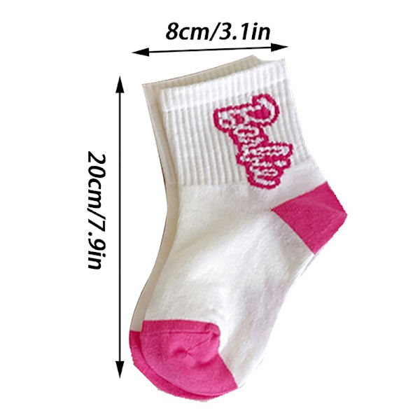 Barbie Girls -sukat syksyn ja talven sarjakuva ja raidaaakkoset