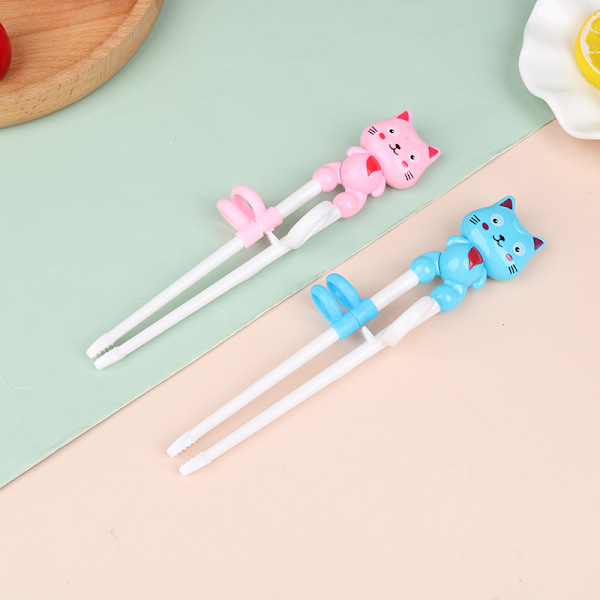 1 Par pinner Plast For Kids Cartoon Learning Sticks Training F