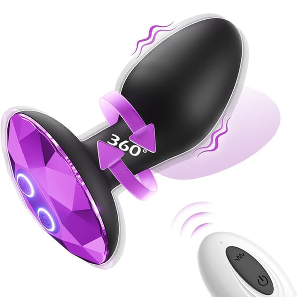 Fjernbetjent analprop vibrator numsetræning prostatamassager vibe