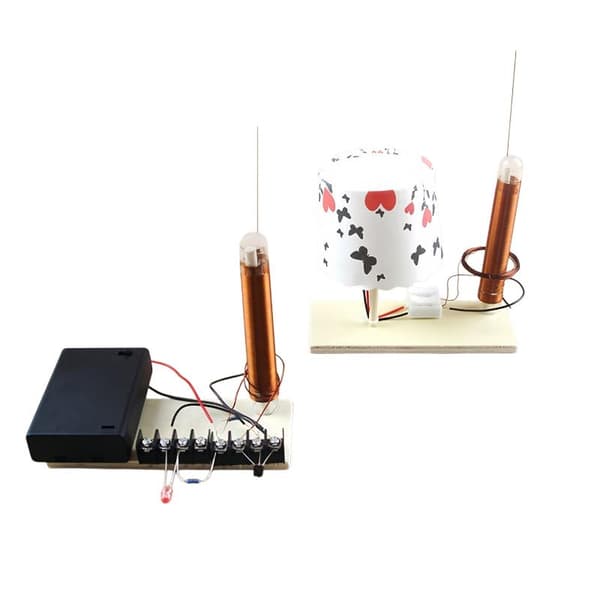 1 sett DIY trådløs kraftoverføringskomponent Vitenskap og utdanning 1