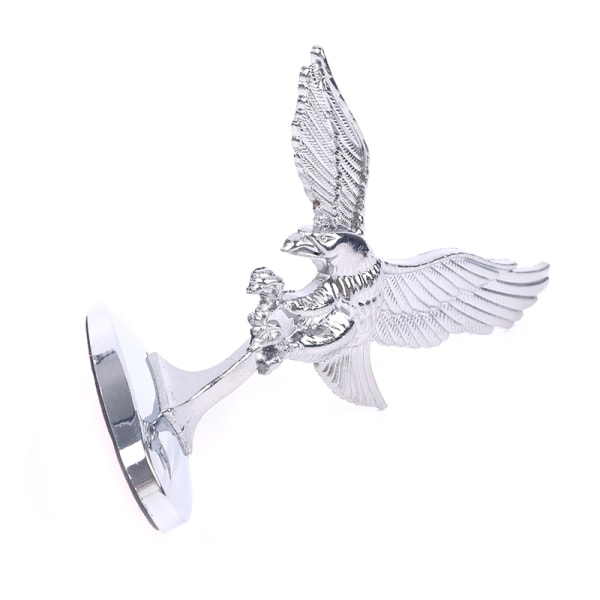 Bilfrontdeksel Krom panserdekorasjonsmerke 3D-emblem Angel Ea