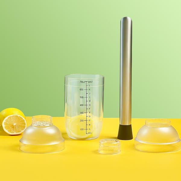 3/5/7 delar cocktailshakerkit blandad drinkset bartender Alco 700ML 5PCS