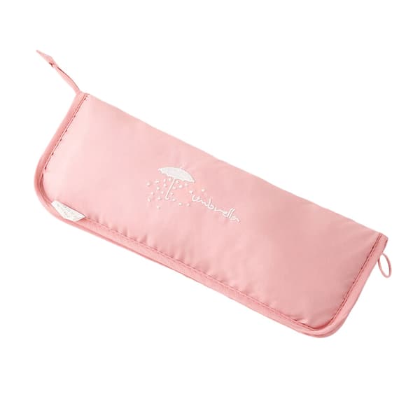 Liten Fresh Print Pattern Paraply Oppbevaringsveske Clutch Type Abso Pink