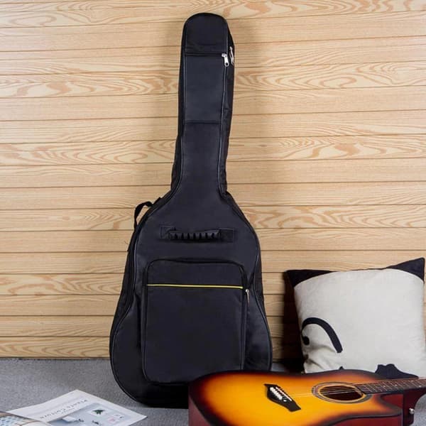 Vattentät Oxford Akustisk Gitarr Gig Bag Dubbel Axelrem C A1