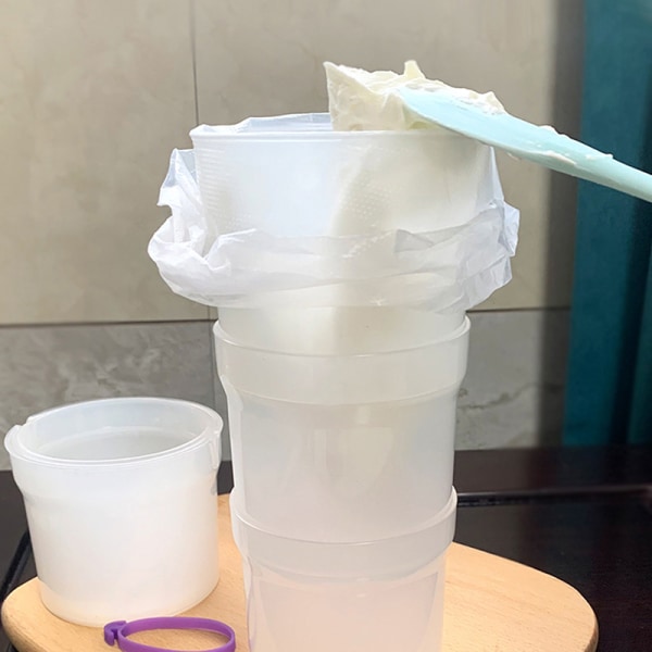 Plastic Konditorrør Holder Glasurrør Hældehjælp Montering