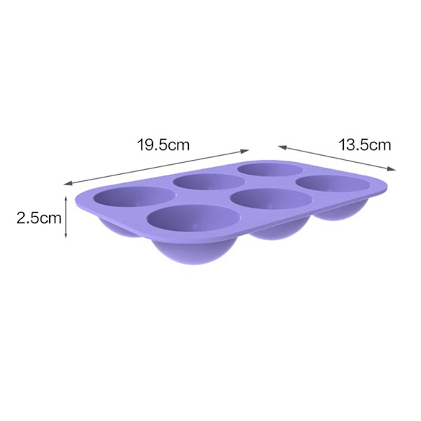 Kulekuleform for kakebakverk Sjokolade Godteri Fondant Bakewa