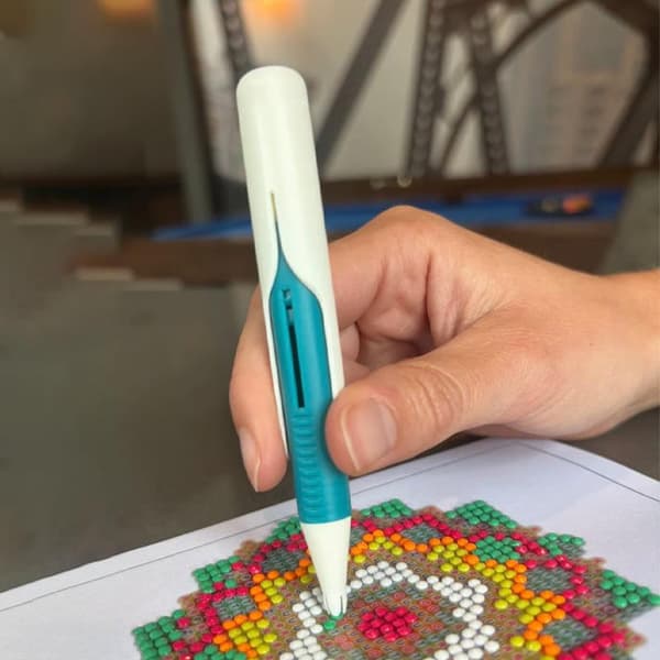 Automatisk perledispenserpenn, selvmatende diamantkunstpenn A8
