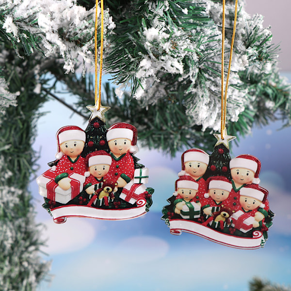 Julepynt DIY Personlig Familie Julepynt Til C