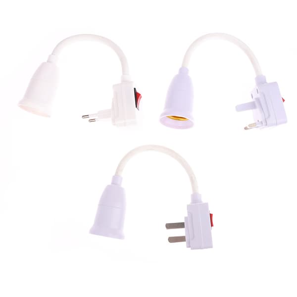 1st LED-glödlampa E27 Sockel Lamphållare Adapter Converte B