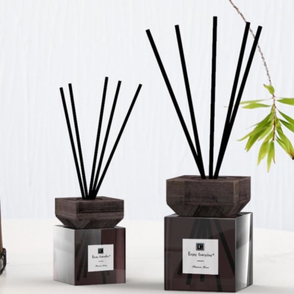 Fiber Sticks -haihdutin Aromaterapian haihtuva sauva Home Fragraan Black 15cm