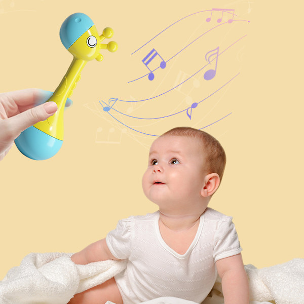 Babyns första handskallra Yellow