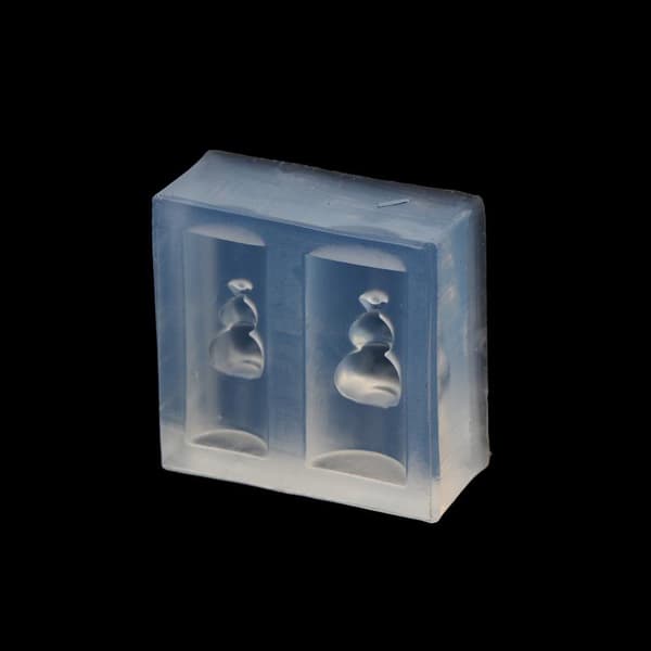 Silikon negleform 3D Mini Vaser Neglemaler Designverktøy Tra