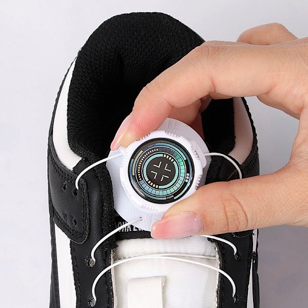 Metal Wire Swivel Automatisk Spenne Tau Sneaker Shoe Laces No Ti A2