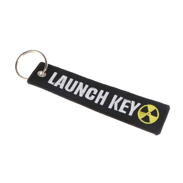 1 kpl Freedom Key Laugh Key raidallinen kirjonta avaimenperä koru K LAUCH KEY