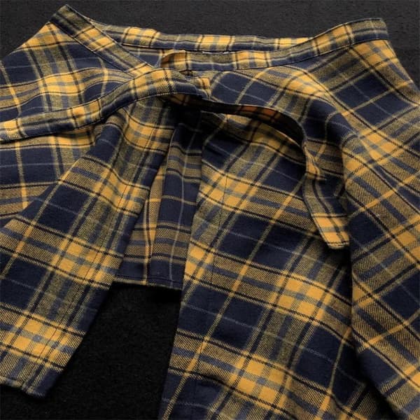 Mini Plaid Nederdel A7