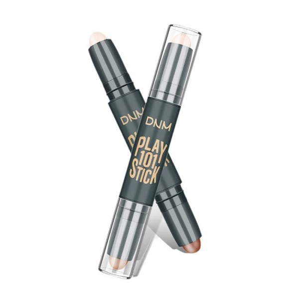 Dobbelt-hoved Makeup Highlighter V Ansigts Concealer Contouring Bronzer A